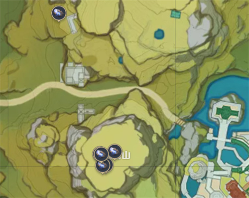 原神夜泊石在哪采集 位置分布图一览